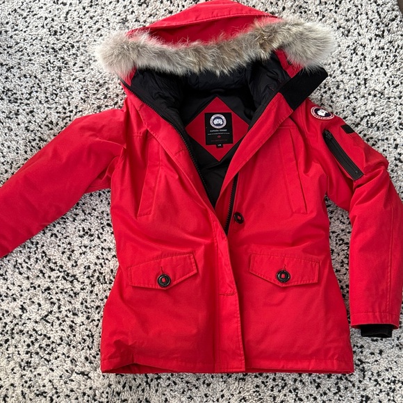 Canada Goose Jackets & Blazers - Canada Goose Vibrant Red Jacket with Black Lining